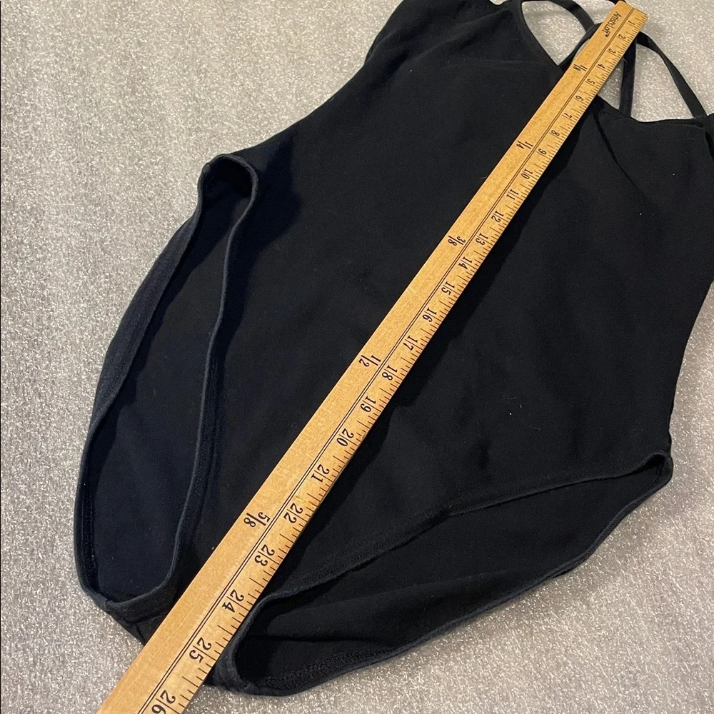 Capezio Black Double Strap Camisole Leotard Ballet Dance | Kids Large